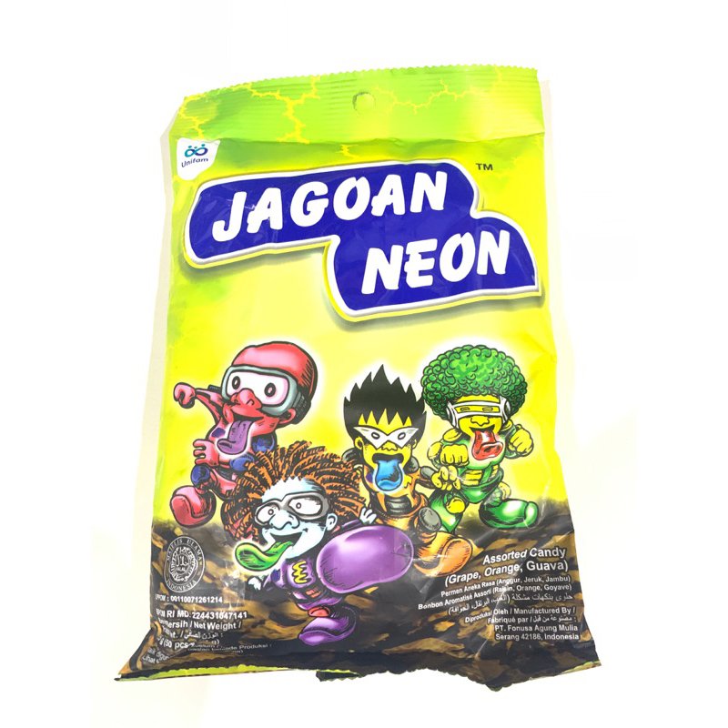 Jual Permen Jagoan Neon Bag | ISI 50 PCS | Shopee Indonesia