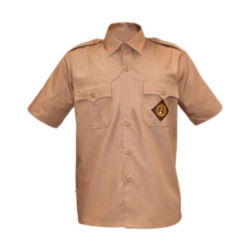 Jual Baju Seragam Pramuka Laki Laki Lengan Pendek Shopee Indonesia