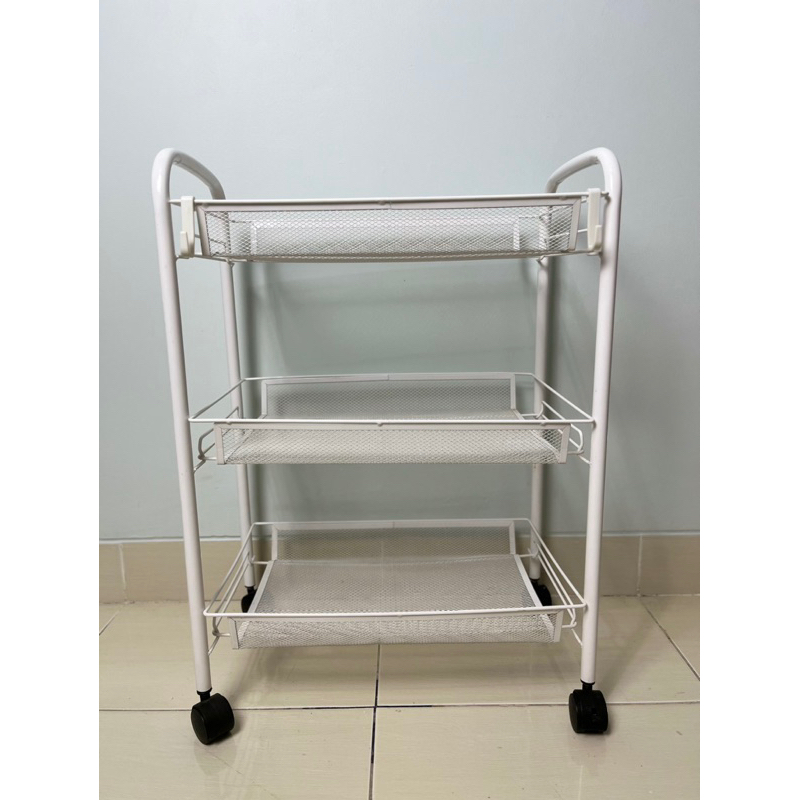 Jual RAK / TROLLY LANTAI BERRODA BEKAS RAK PENYIMPANAN BERGUNA TINGKAT ...
