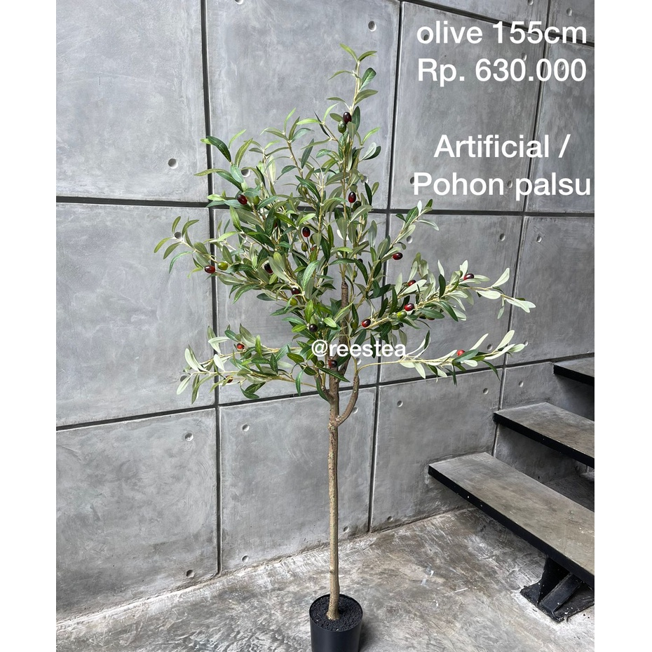 Jual Pohon Hias Olive Tinggi Cm Pohon Zaitun Artificial Plant