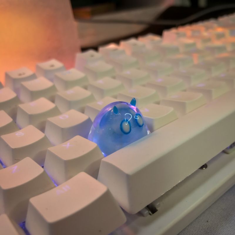 Jual Keycaps Slime || Genshin || Game || Artisan Keycaps Resin || Slime ...