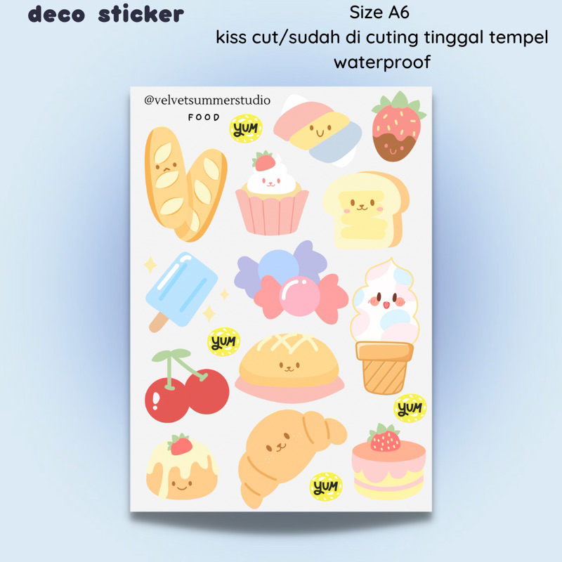 Jual Sticker Deco Sticker Bujo Sticker Journal Stiker Dekorasi Stiker