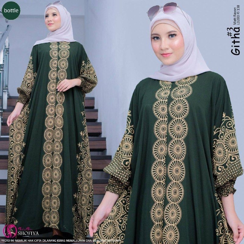 Jual Grosir Kaftan Riyana I Kaftan Super Jumbold Cm I Daster Lowo