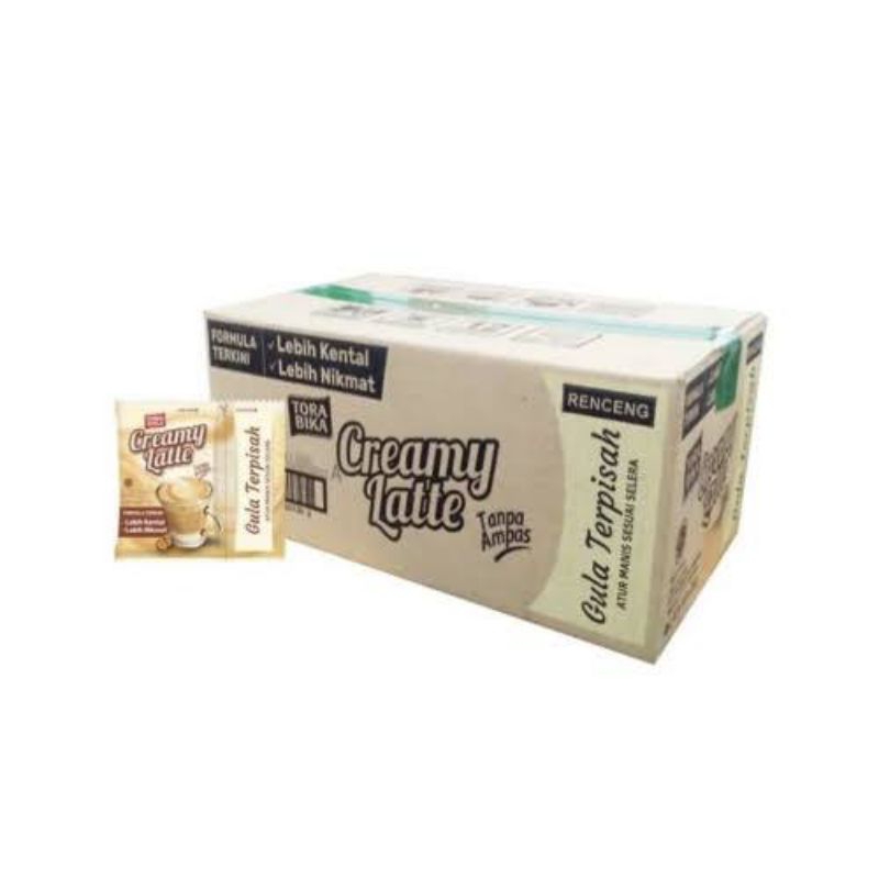 Jual Tora Bika Creamy Latte 1 dus | Shopee Indonesia