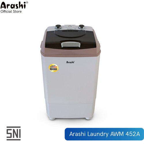 Arashi Mesin Cuci Mini / Portable 1 Tabung - AWM 451A