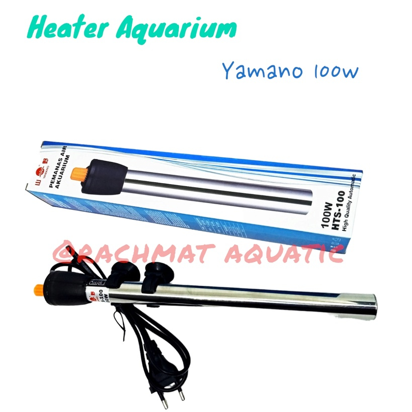 Jual Promo Pemanas air Aquarium Heater Stainless Yamano 100 W Heater