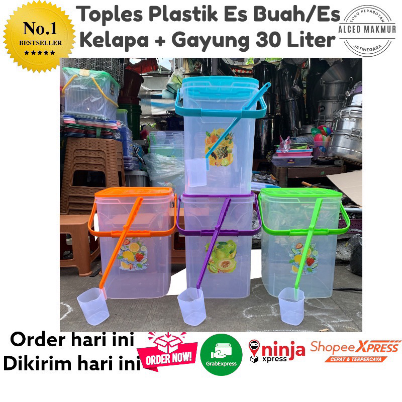 Jual TOPLES ES BUAH + GAYUNG 30 LITER - 20 LITER / TOPLES GAYUNG MURAH ...