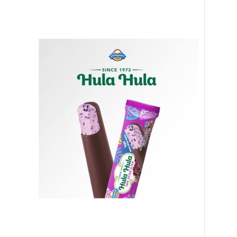 Jual Campina Ice Cream HulaHula Tape Ketan Hitam 45Ml Shopee Indonesia