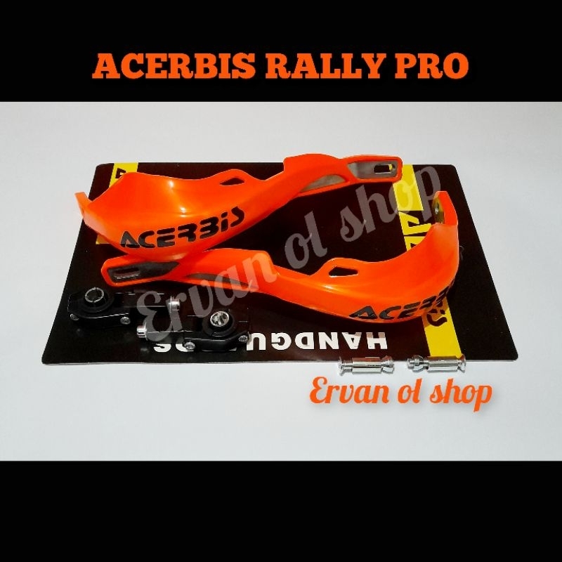 Jual HANDGUARD HAND GUARD ACERBIS MODEL RALLY PRO BIRU HITAM HIJAU ...