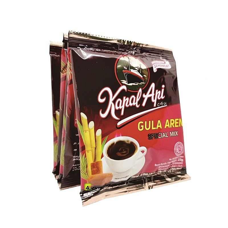 Jual Kopi Kapal Api Gula aren 24 Gram X 10 Pcs | Shopee Indonesia