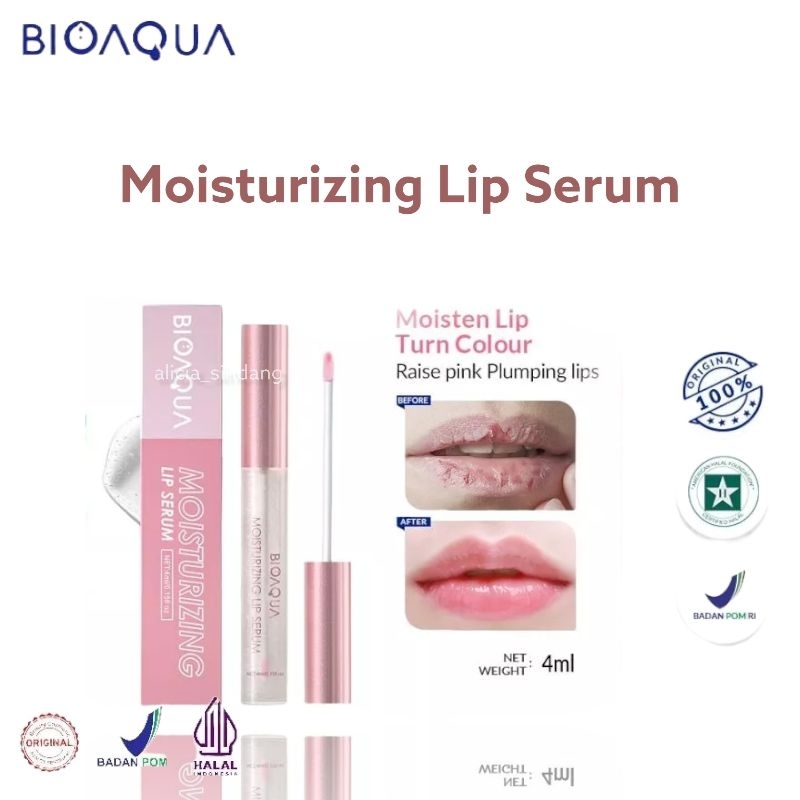 Jual Bioaqua Moisturizing Lip Serum 4ml Shopee Indonesia 7813