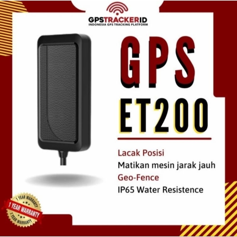 Jual GPS ET200 Tracker + Tracksolid 1 Tahun | Shopee Indonesia