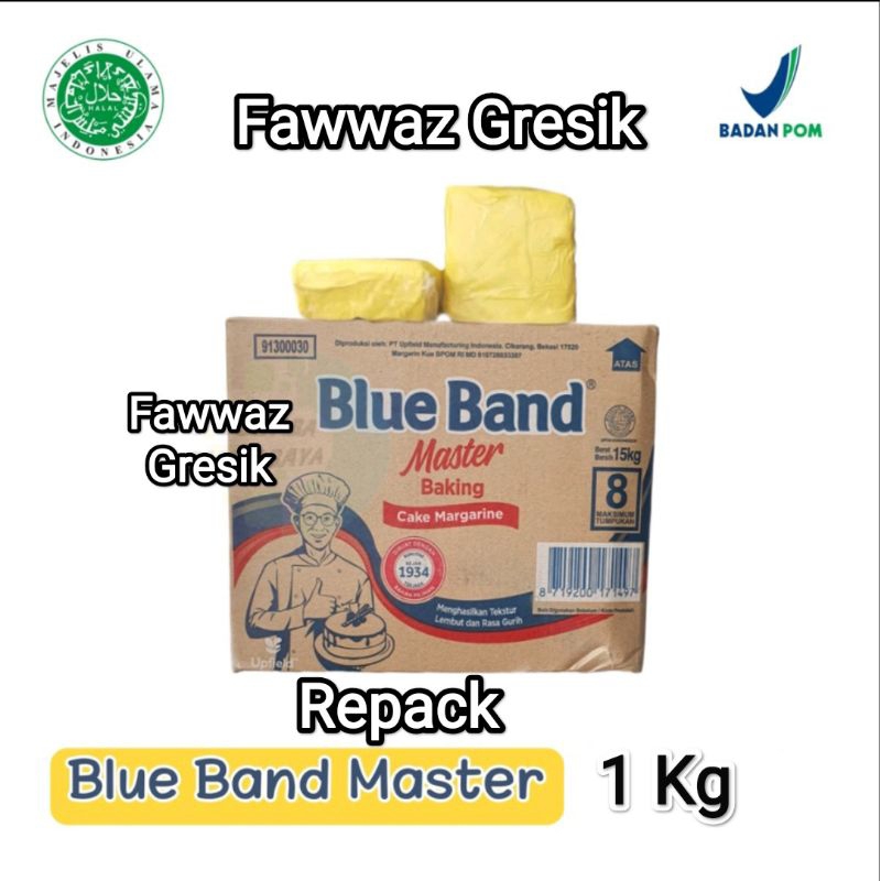 Jual BLUEBAND Master Cake Margarine 1kg / Mentega Margarin Blue Band 1 ...