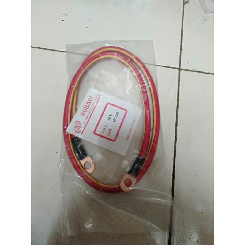 Jual KABEL AKI 12V 100CM | Shopee Indonesia
