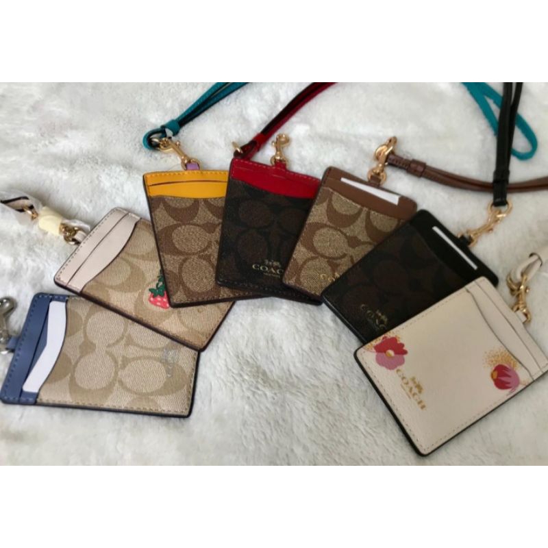 Jual Coach Name Tag, Lanyard, original Shopee Indonesia