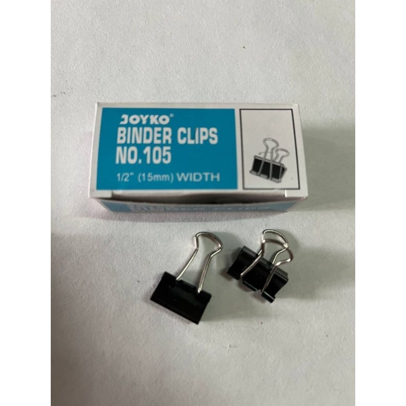 Jual (1BOX) Binder Clip Joyko 105 / Penjepit Kertas Joyko Shopee
