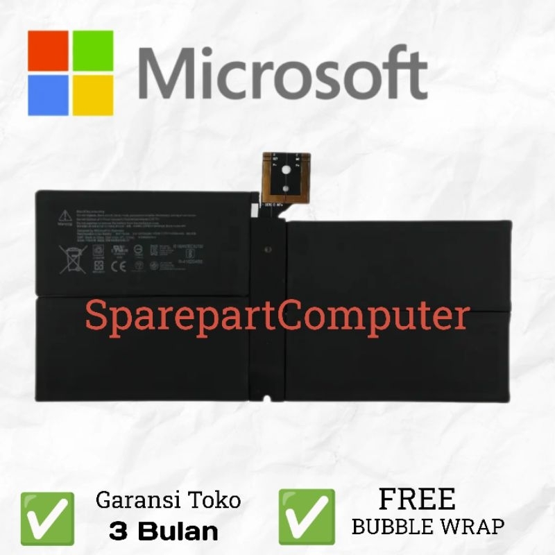 Jual Baterai Battery Microsoft Surface Pro 5 / 6 1807 1809 1796 ...