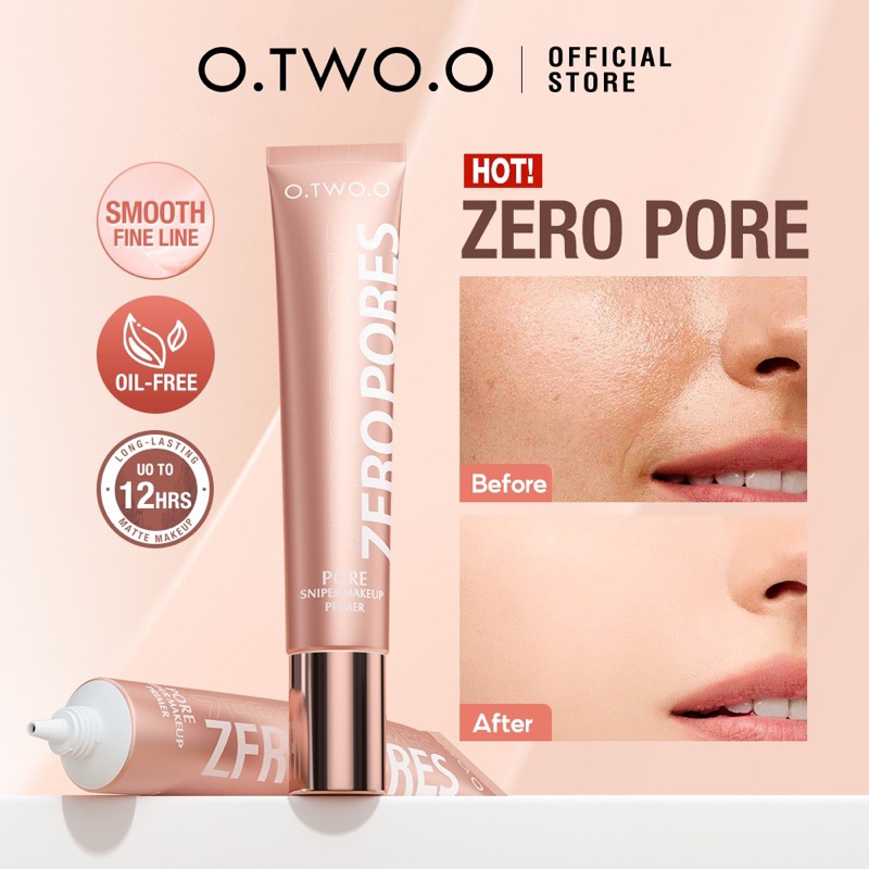 Jual OTWO.O zero pore makeup base primer oil control | Shopee Indonesia