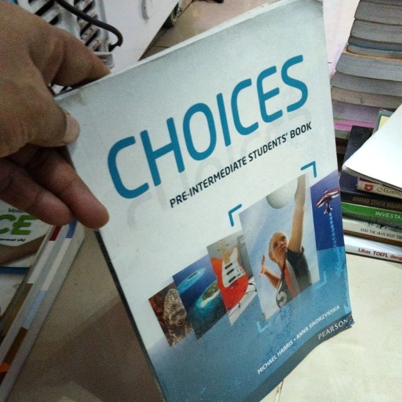 Jual CHOICES PRE - INTERMEDIATE STUDENT'S'BOOK MICHAEL HARRIS ANNA ...