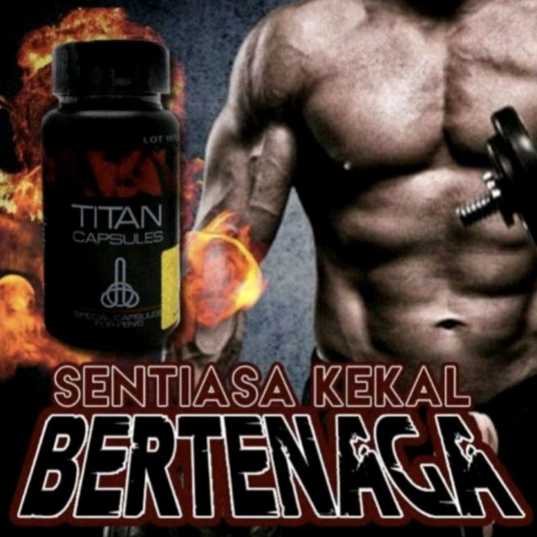 Jual Titan Capsule Asli 100 Original Bpom Obat Kuat Pembesar Pemanjang