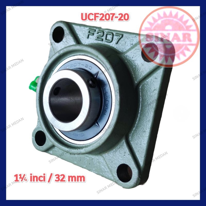 Jual Bearing Ucf Pillow Block Ucf Mm Lahar Duduk Ucf Mm Pc Shopee Indonesia