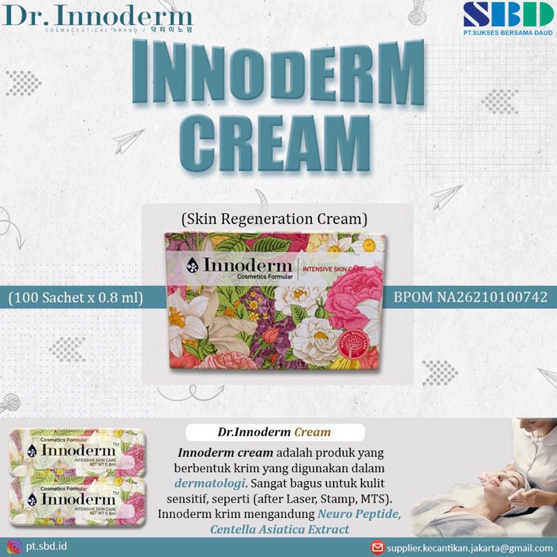Jual Innoderm cream plus krim anti iritasi anti kemerahan after ...