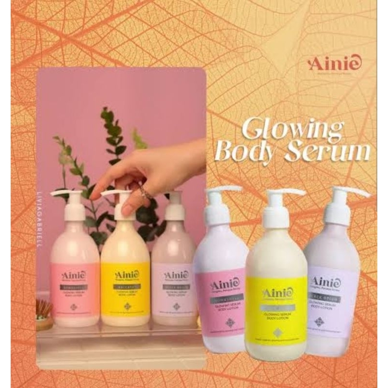 Jual ainie glow serum body lotion (cantumkan varian di catatan) Shopee Indonesia
