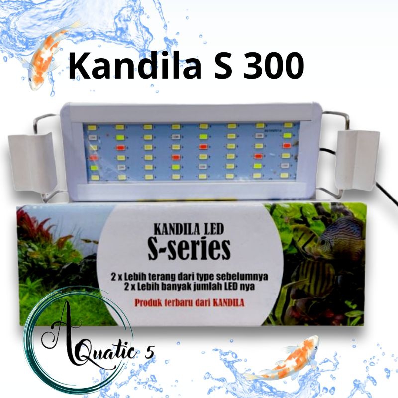 Jual Lampu Led Aquarium Aquascape Kandila Led S 300 Shopee Indonesia