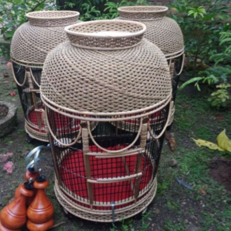 Jual Sangkar Burung Perkutut Full Rotan Shopee Indonesia