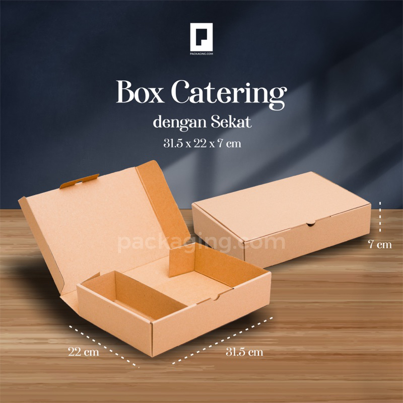 Jual Box Catering Sekat Uk X X Box Catering Box Nasi Dus Nasi