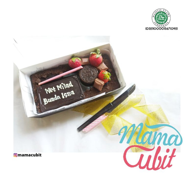 Jual Brownies kukus/birthday cake/kue ulang tahun/hampers Shopee