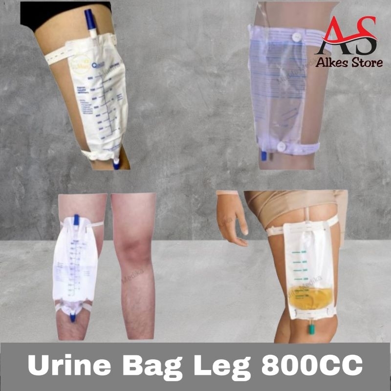 Jual Urine Bag Leg 800cc Urine Bag Paha Kantong Urine Sterile Urine Bag ...