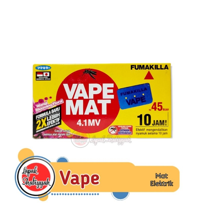 Jual Obat Nyamuk VAPE MAT Elektrik Ampuh Basmi Nyamuk Demam berdarah ...