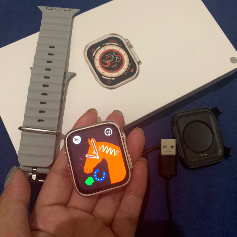 Jual Smartwatch Ultra 8 Ultra Watch 8 Z66 Smartberry 8 (Preloved ...