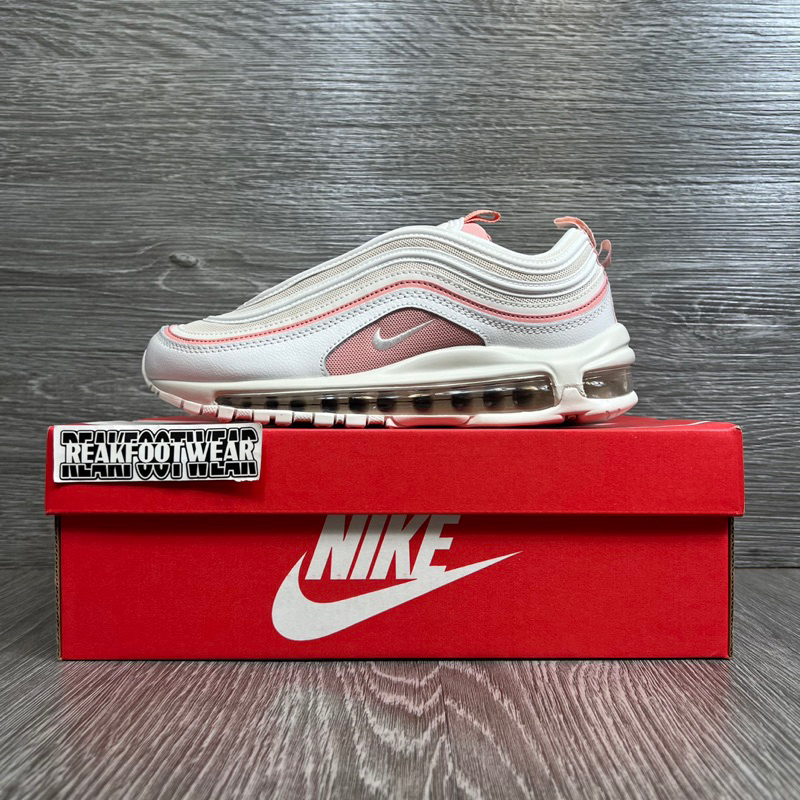 Nike air max 97 summit white 2025 bleached coral (w)