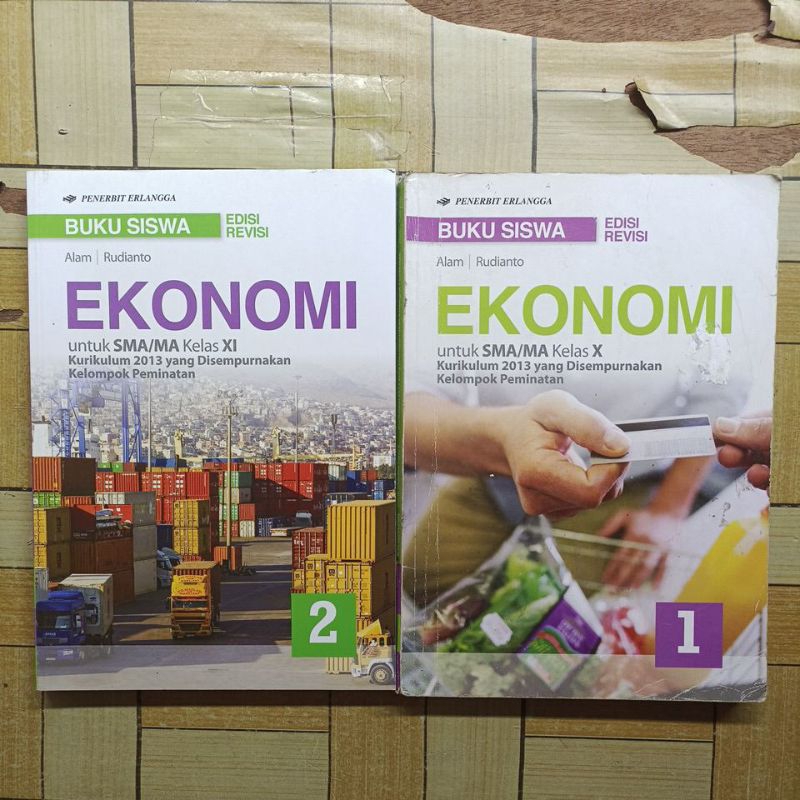 Jual BUKU ORIGINAL BEKAS BUKU SISWA EKONOMI KELAS 1 2 3 X XI XII SMA ...