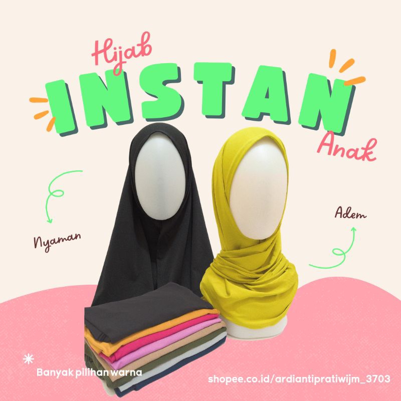 Jual HIJAB ANAK TERBARU hijab anak tk model hijab anak model hijab