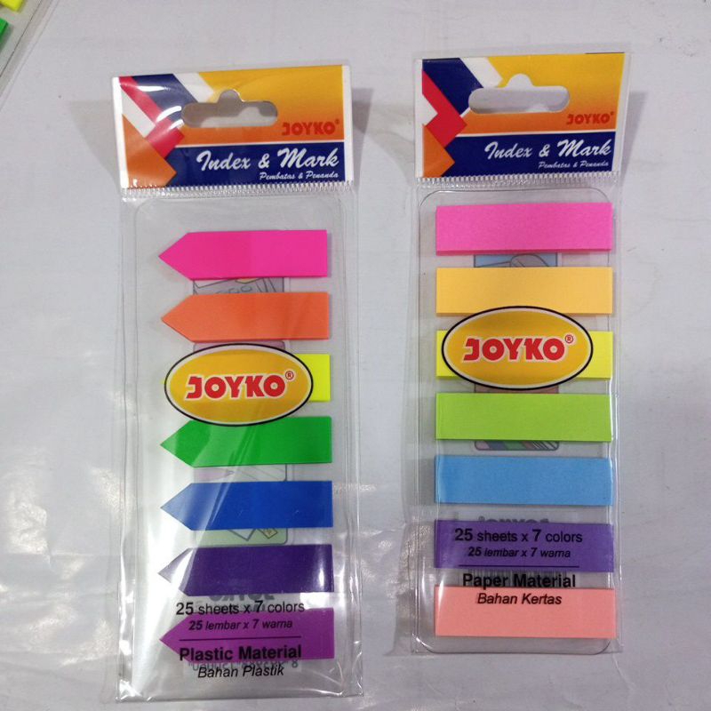 Jual Joyko Index & Mark Pembatas & Penanda Buku | Shopee Indonesia