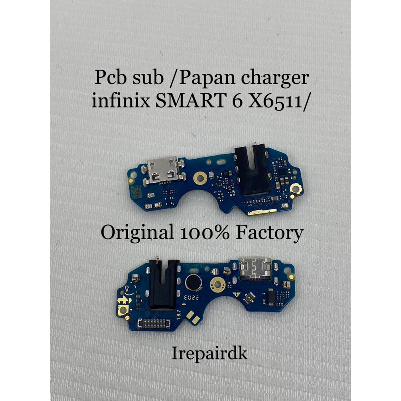 Jual Pcb Sub Papan Charger Infinix Smart 6 X6511 Tecno Ie6 Original 100 Shopee Indonesia