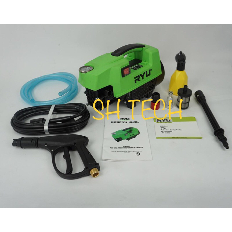 Jual JET CLEANER RYU RPW 100 RPW100 HIGH PRESSURE CLEANER MESIN STEAM ...