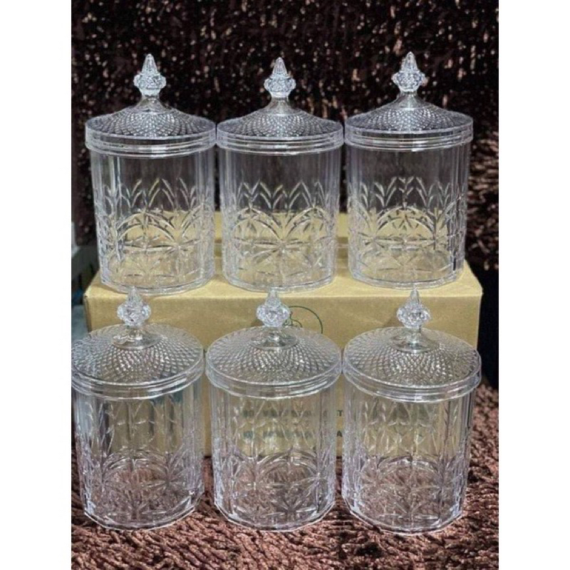 Jual toples kue lebaran diana 1,5L/ toples plastik akrilik/ toples