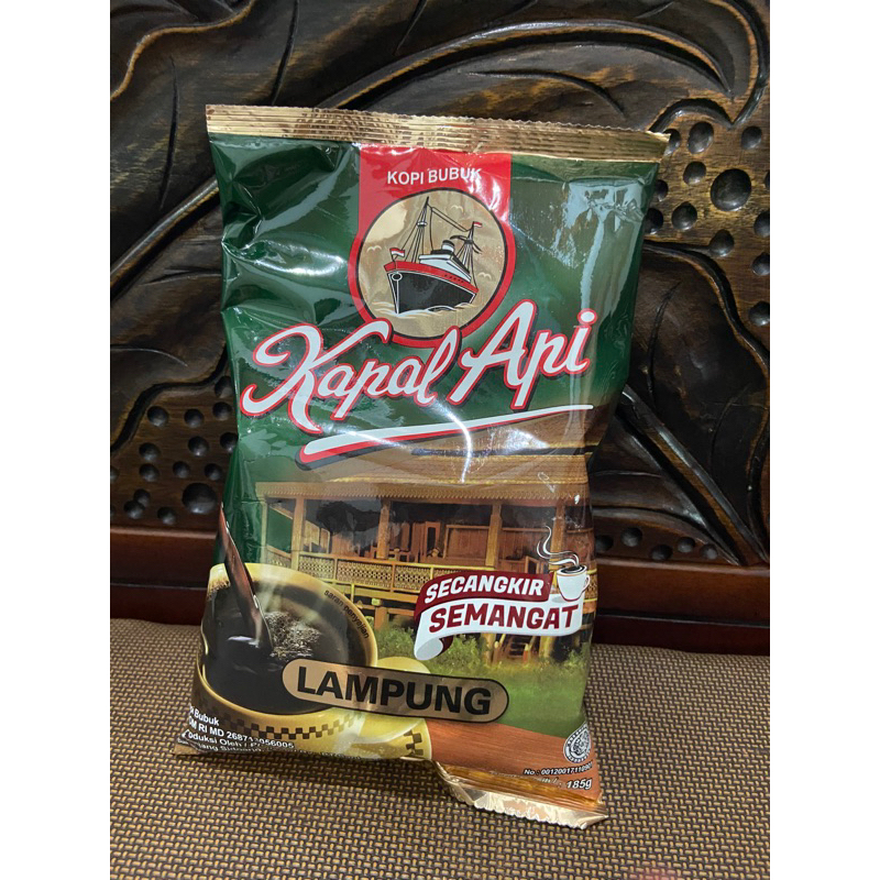 Jual Kopi Kapal Api Lampung 185gr Shopee Indonesia