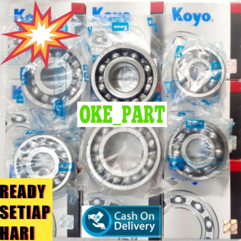 Jual lahar bearing gearbox rasio set nmax aerox lexi freego (isi 6 pcs