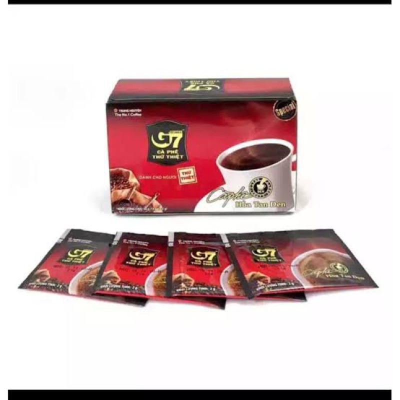 Jual KOPI VIETNAM HITAM TANPA AMPAS TANPA GULA G7 TRUNG NGUYEN ISI 15 sachet Shopee Indonesia