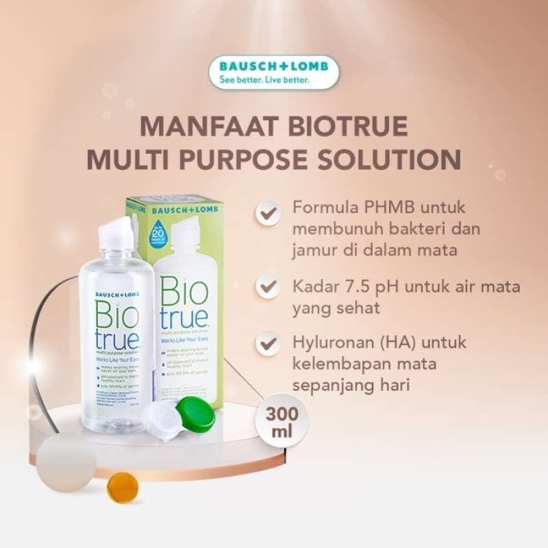 Jual Biotrue Multi-Purpose Solution 300ml (cairan Softlance) | Shopee ...