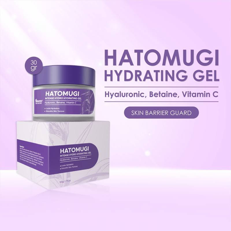 Jual HATOMUGI HYDRATING GEL MOISTURIZER Shopee Indonesia