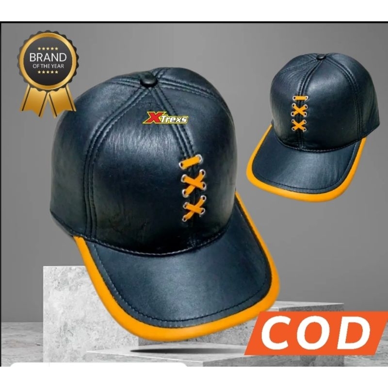 Jual SOLD TOPI PRIA KULIT ASLI Topi terbaru 2023 topi boss X TREXS ...