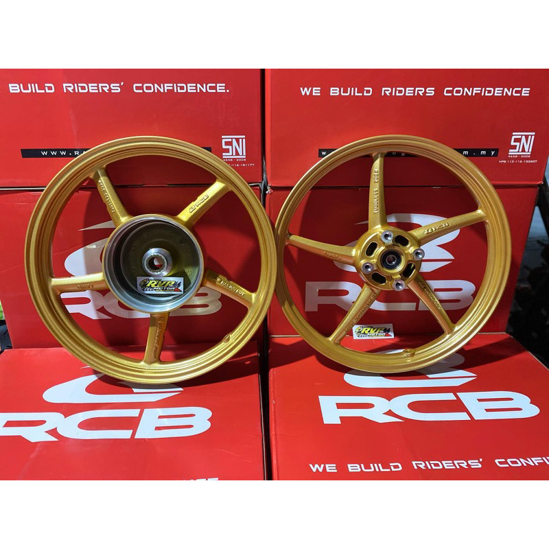 Jual Velg Rcb Velg Racing Rcb Sp Sp Gold Blue Jupiter Z Vega R Jupiter Mx Old New