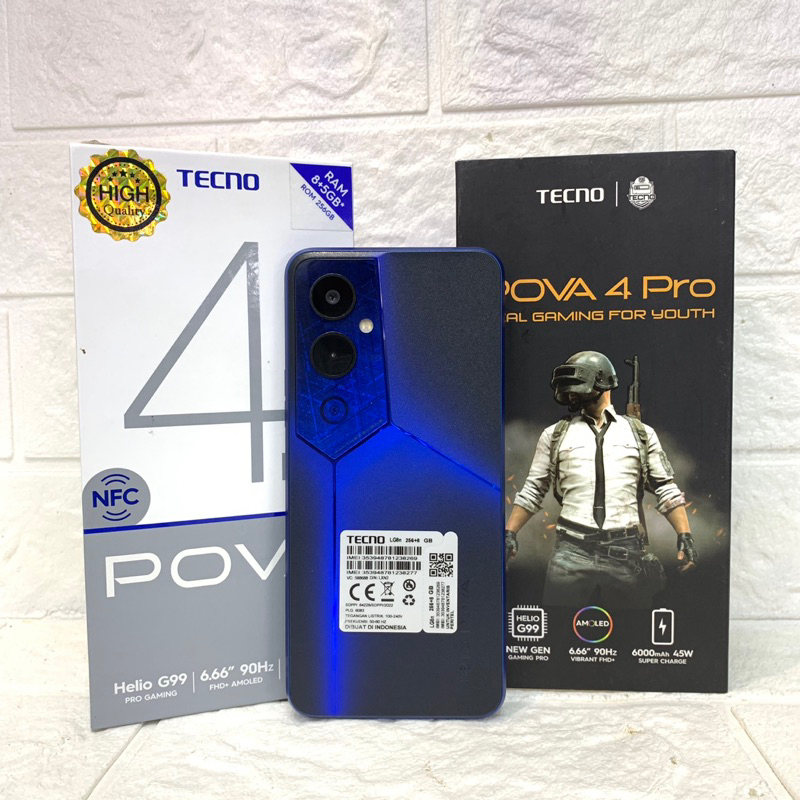 Jual Tecno Pova 4 Pro 8/256Gb Fullset Second | Shopee Indonesia