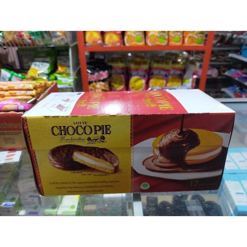 Jual chocopie box isi 12*28gr | Shopee Indonesia